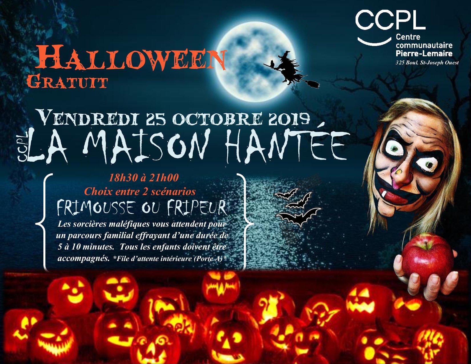 La Maison Hantée 25 Octobre La Maison Hantée 25 Octobre