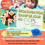 Prolongation Camp de Jour 2025! *INSCRIPTION 28 juillet*